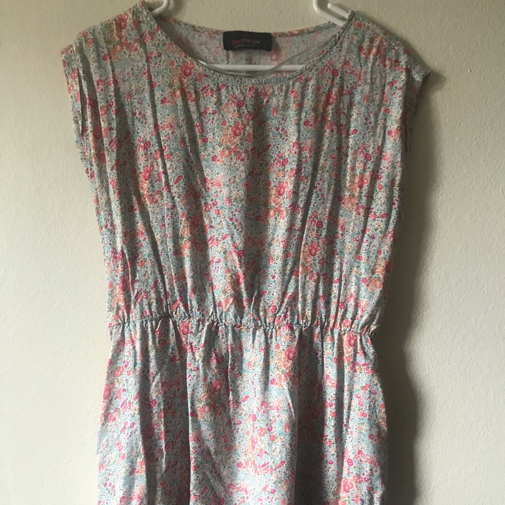 Springtime Floral Blouse Size L
